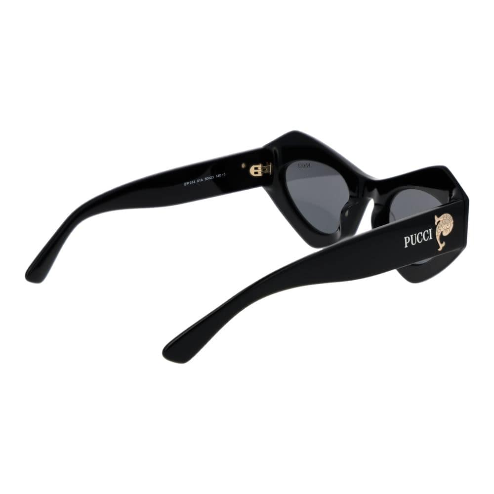 Emilio Pucci Black Plastic Sunglasses - Image 3