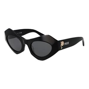Emilio Pucci Black Plastic Sunglasses