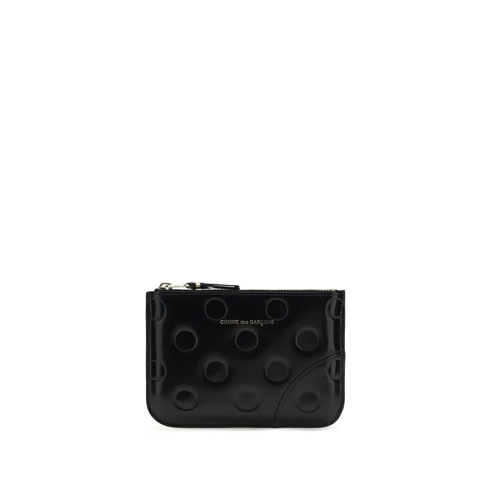 Comme Des Garçons Black Calf Leather Bos Taurus Wallet
