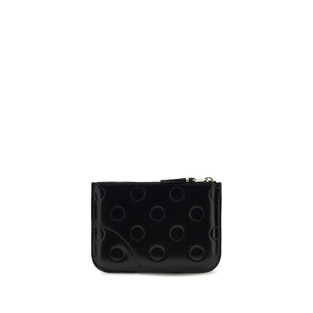 Comme Des Garçons Black Calf Leather Bos Taurus Wallet - Image 2