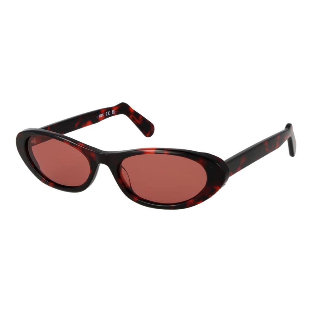 GCDS Black Plastic Sunglasses