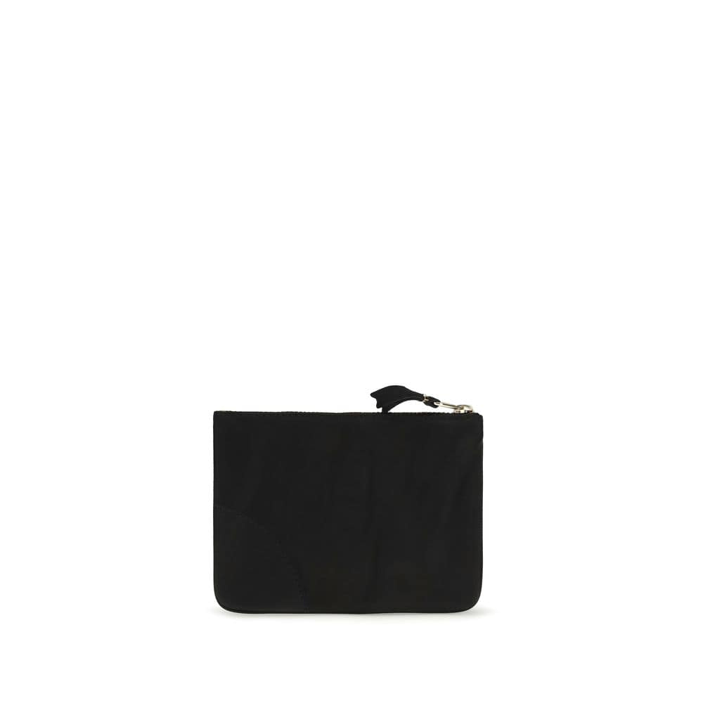 Comme Des Garçons Black Calf Leather Bos Taurus Wallet - Image 2