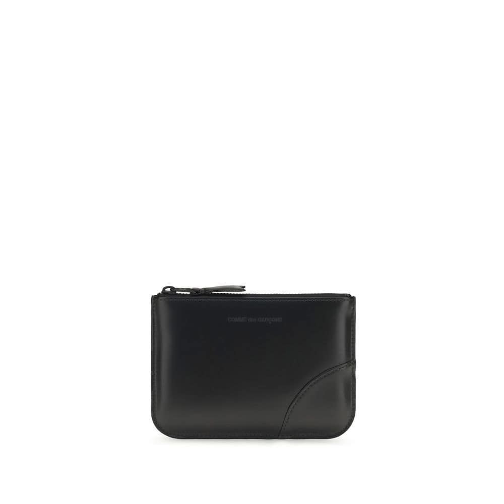 Comme Des Garçons Black Calf Leather Bos Taurus Wallet