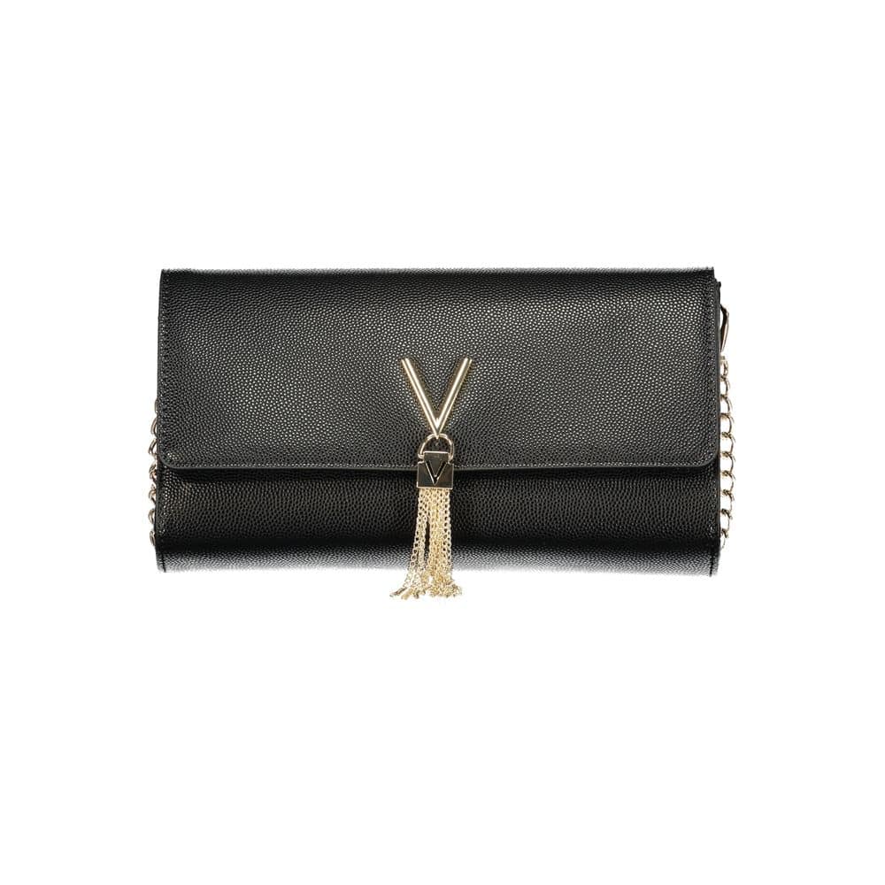 Mario Valentino Black Polyurethane Women's Bag