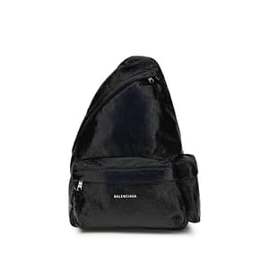 Balenciaga Black Nylon Backpack
