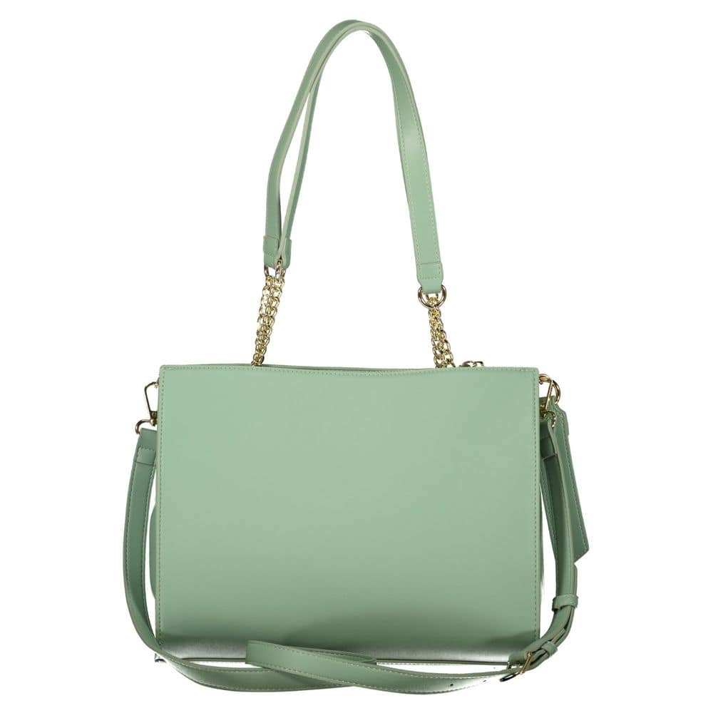 Mario Valentino Verde Poliuretano Women's Bag with Compartments and Pockets - Image 2