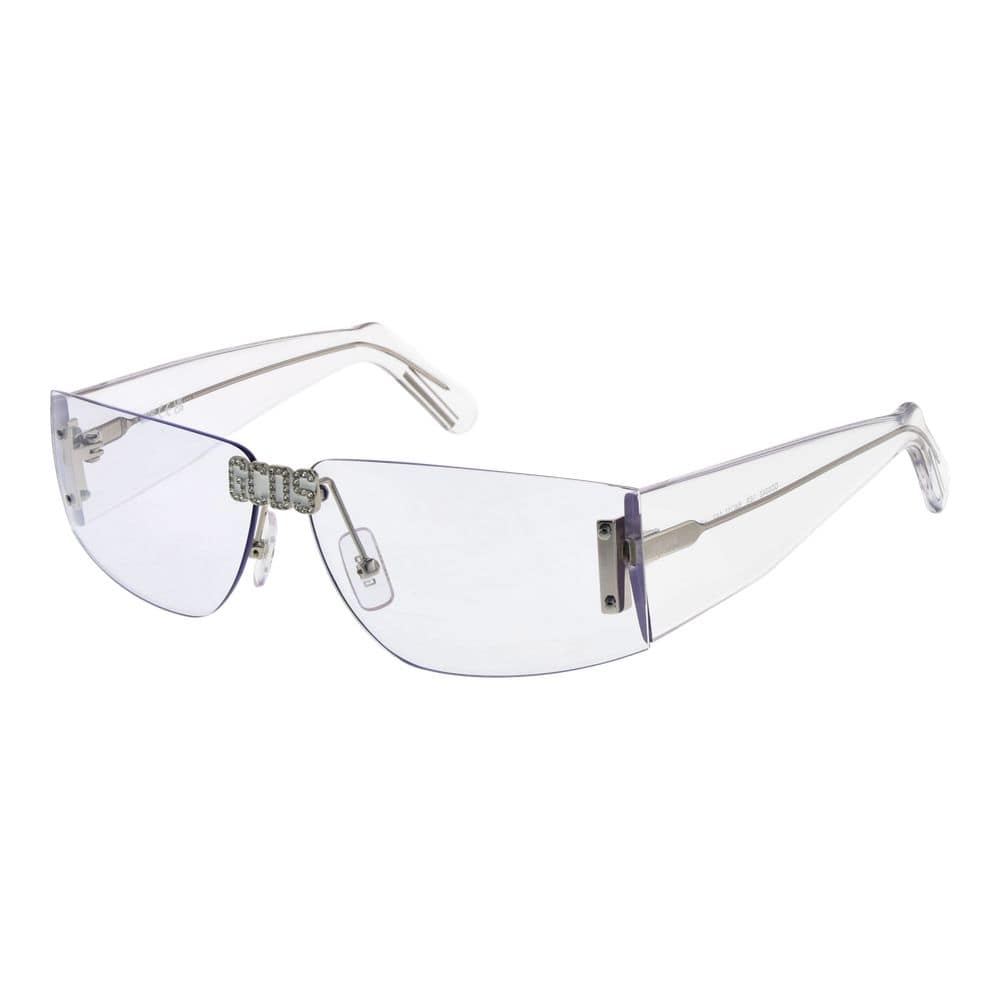 GCDS Transparent Plastic Sunglasses