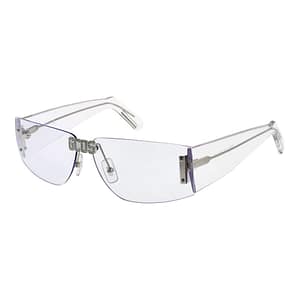GCDS Transparent Plastic Sunglasses