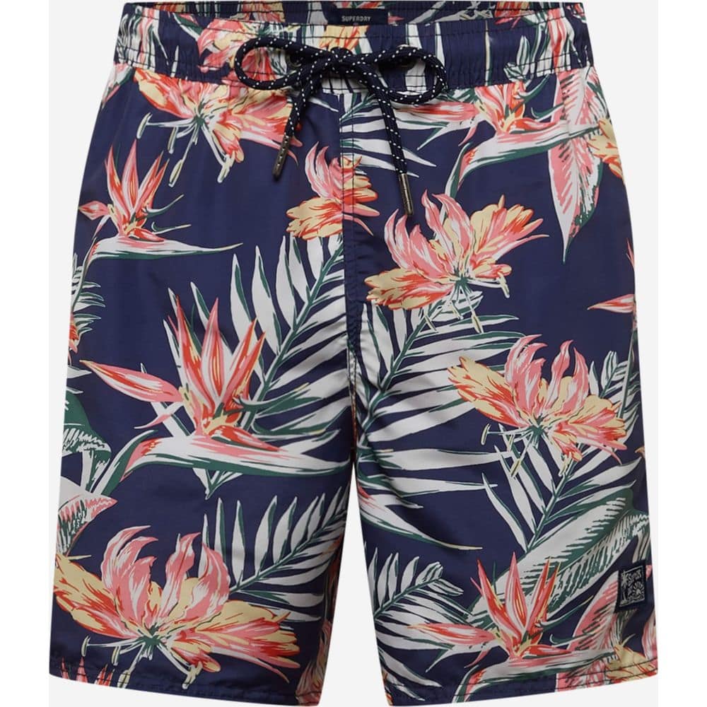 Superdry Blue Polyester Swim Shorts