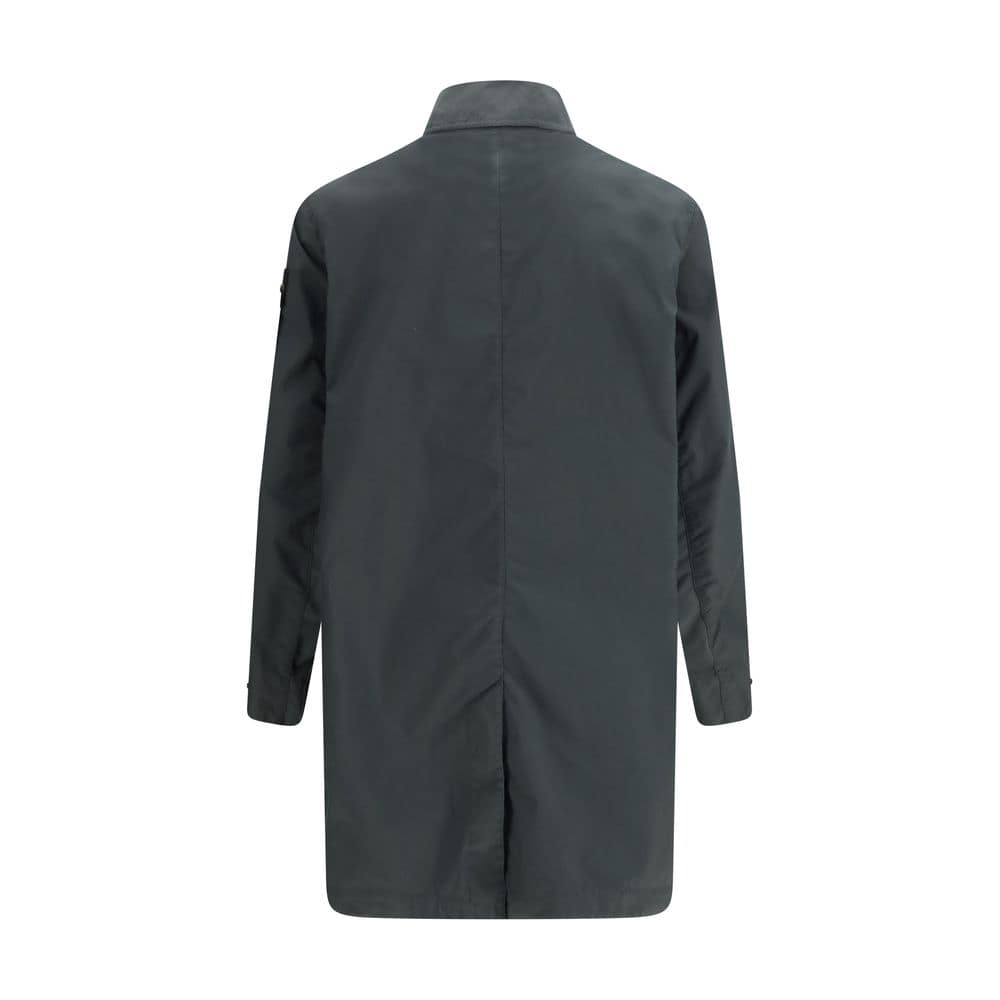 Stone Island Gray Polyester Coat - Image 2