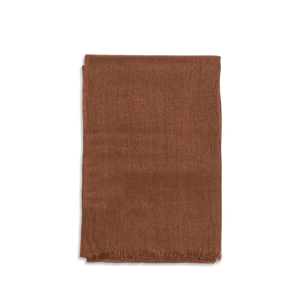 Brunello Cucinelli Brown Cashmere Scarf