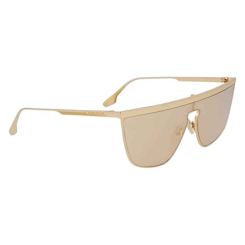 Victoria Beckham Gold Metal Sunglasses - Image 3