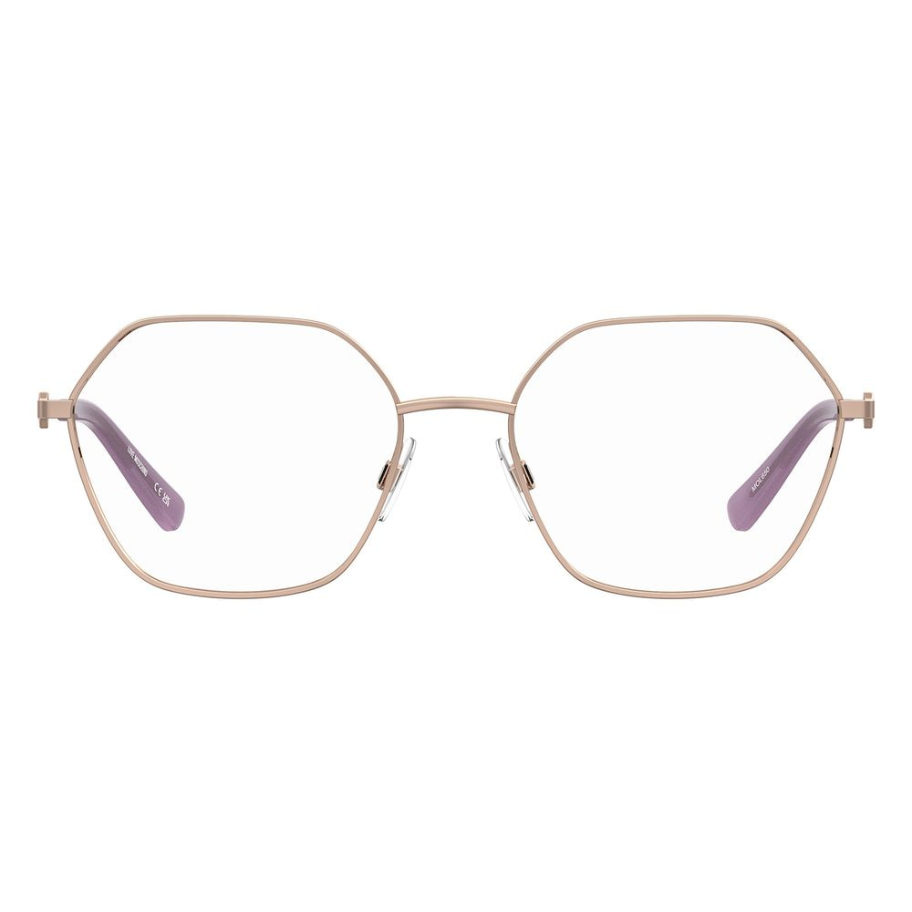 Love Moschino Rose Gold Metal Glasses (Frames) - Image 2