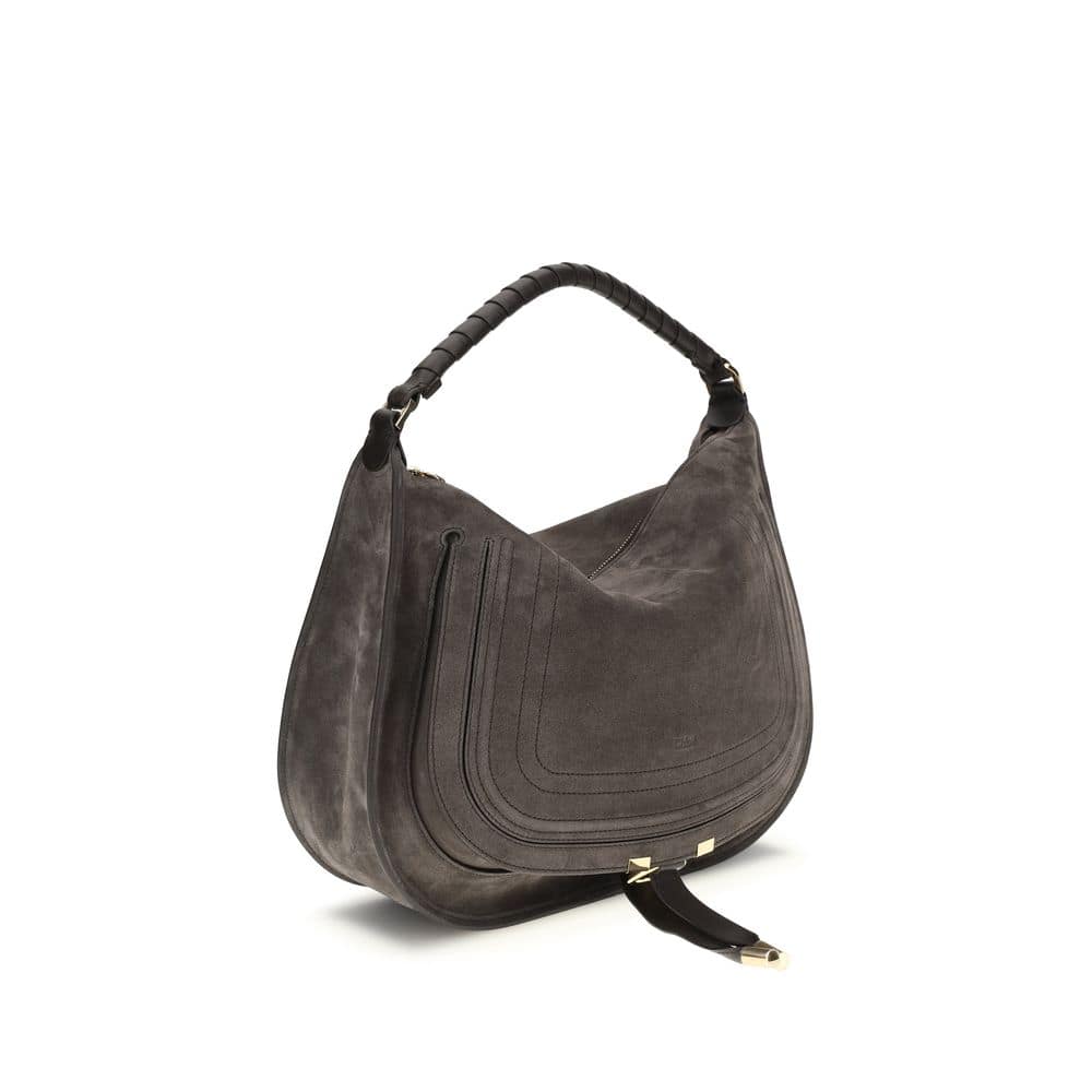 ChloƩ Brown Calf Leather Bos Taurus Shoulder Bag - Image 2