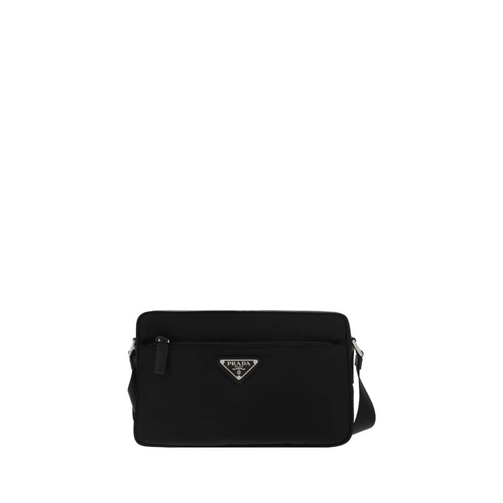 Prada Black Nylon Shoulder Bag