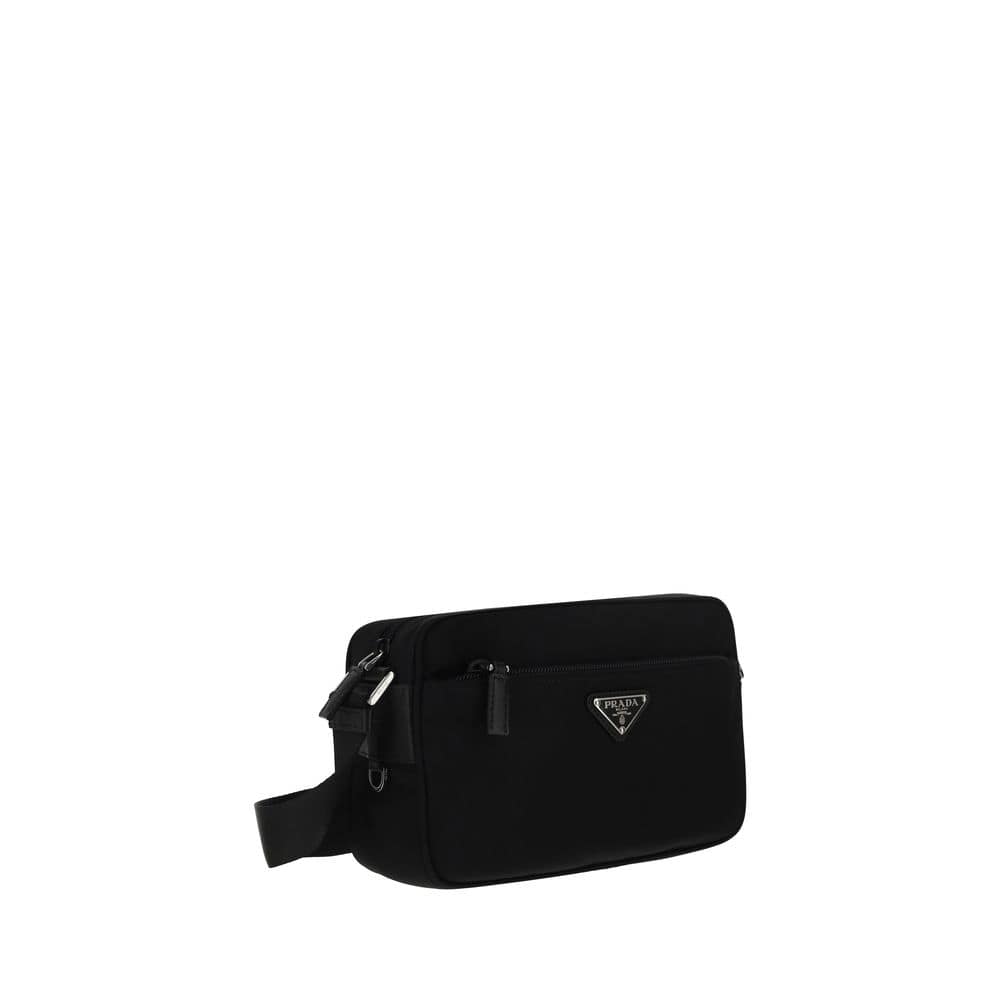 Prada Black Nylon Shoulder Bag - Image 2