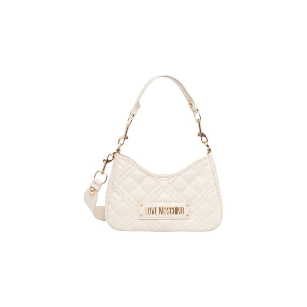 Love Moschino Beige Polyethylene Handbag