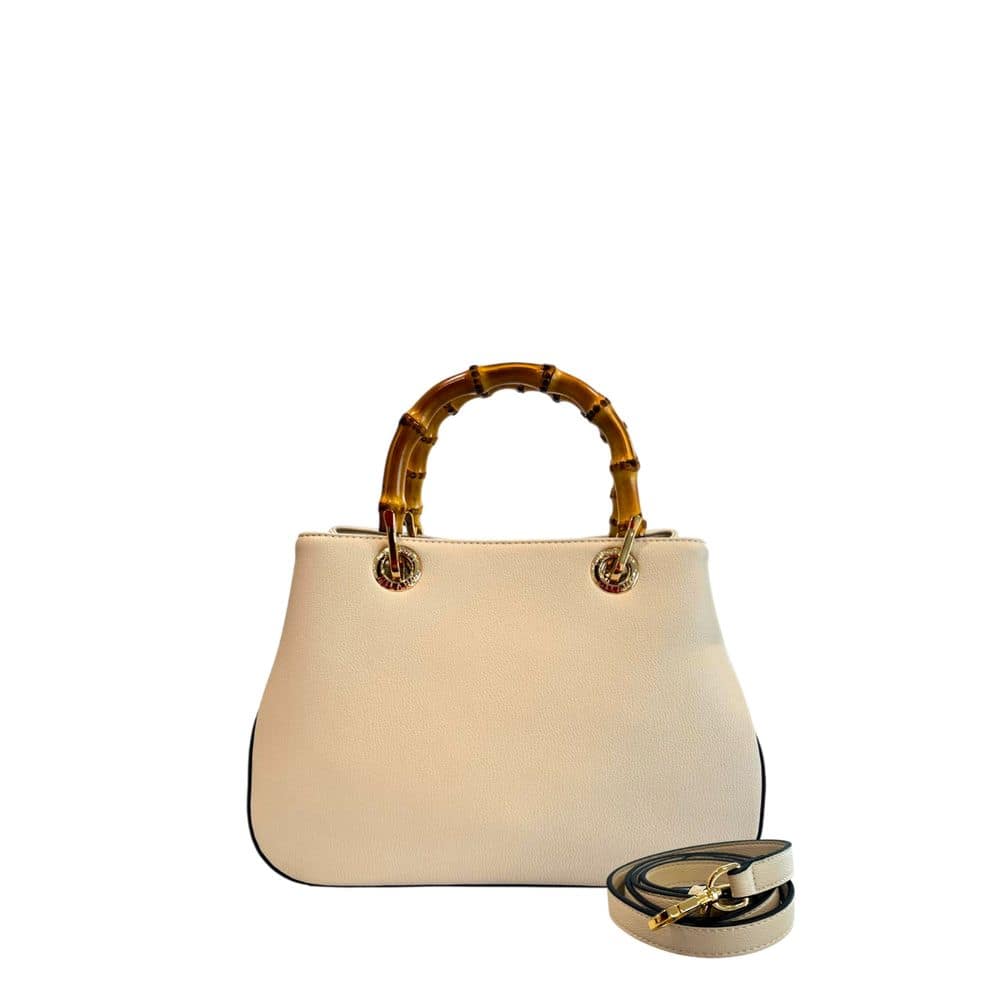 Twinset Beige PU Women Handbag - Image 3