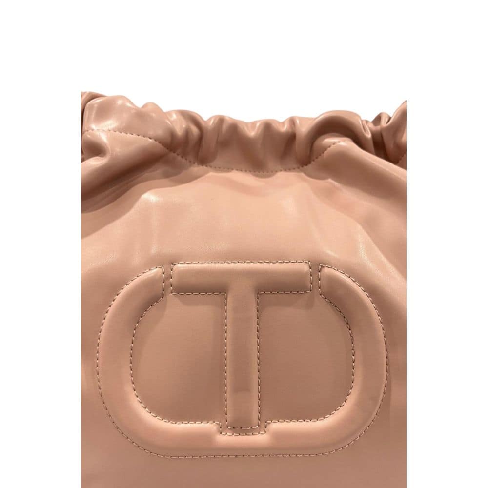 Twinset Pink Polyurethane Women Shoulder Bag - Image 5