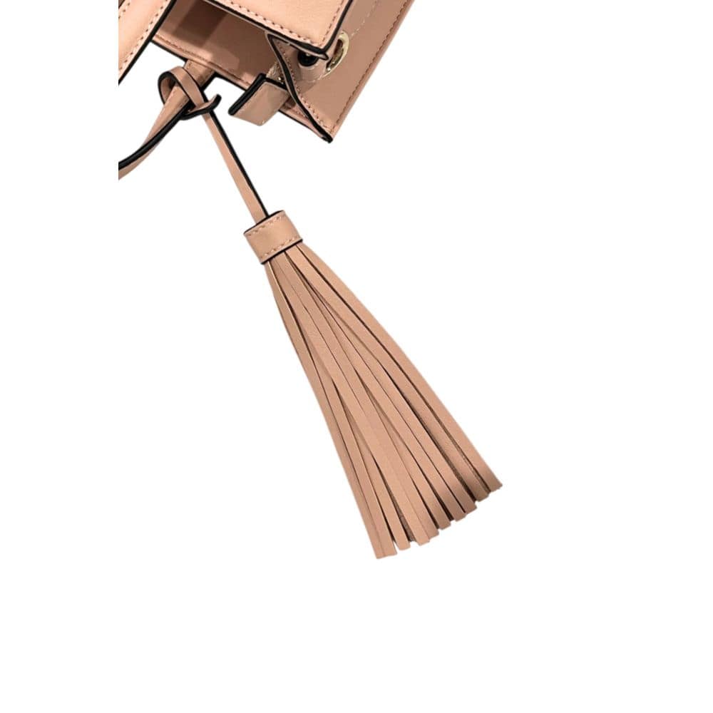 Twinset Pink PU Women Handbag - Image 6