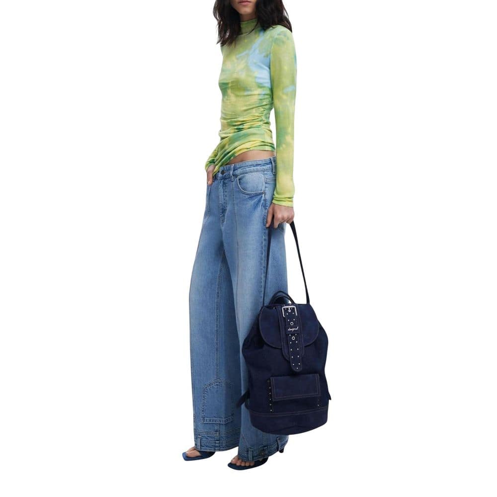 Desigual Blue Polyethylene Backpack - Image 5