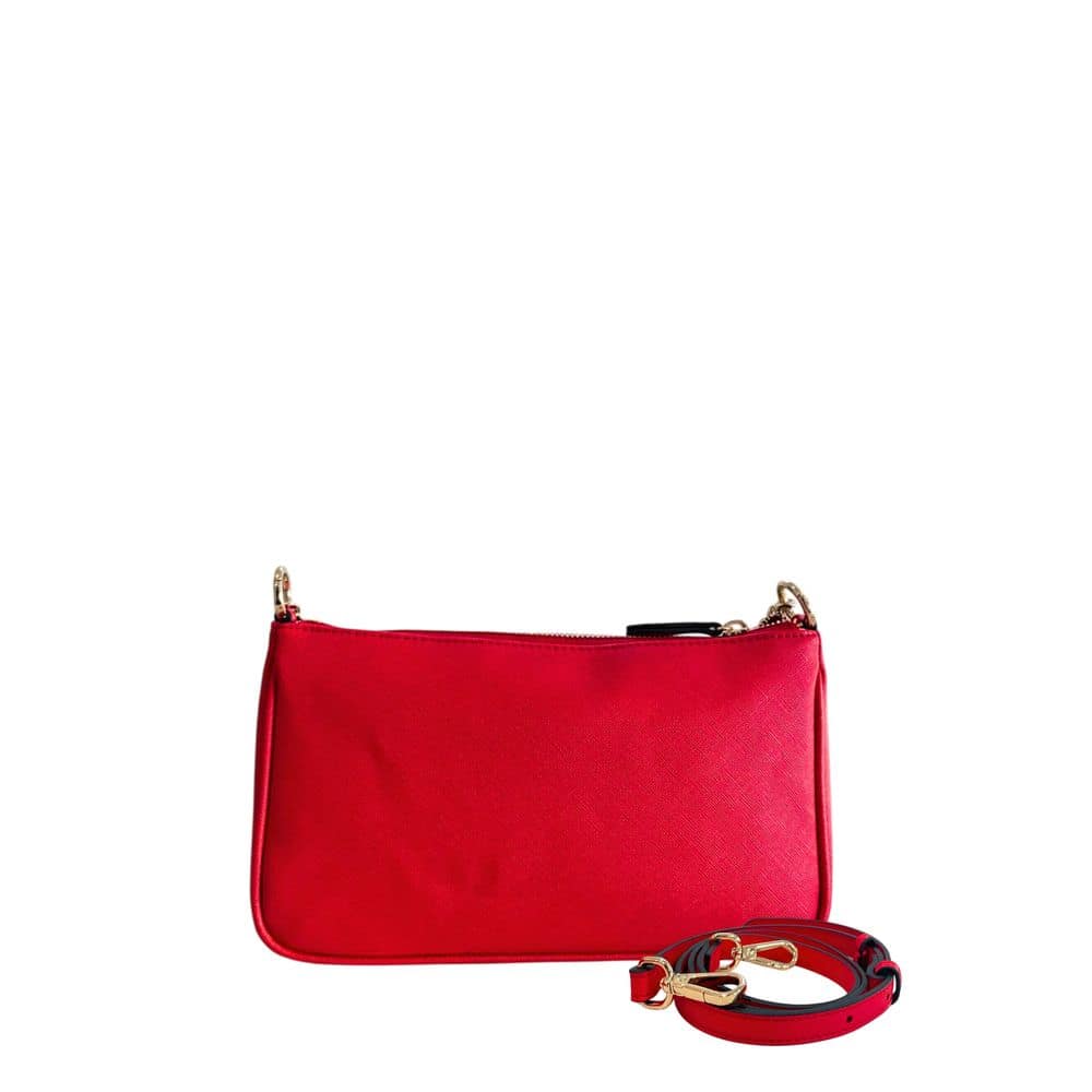 Twinset Red PU Women Crossbody Bag - Image 3