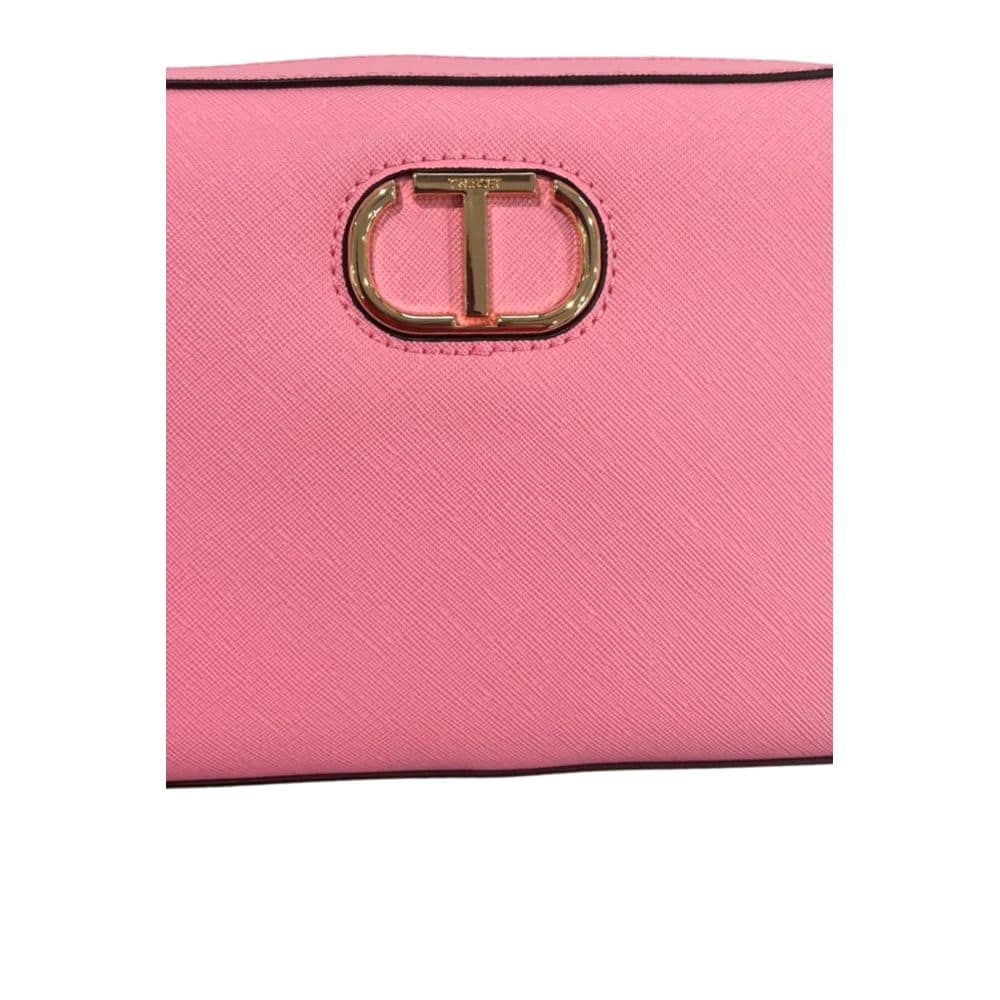 Twinset Pink PU Women Crossbody Bag - Image 6