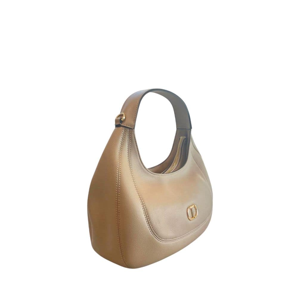 Twinset Beige PU Women Shoulder Bag - Image 2