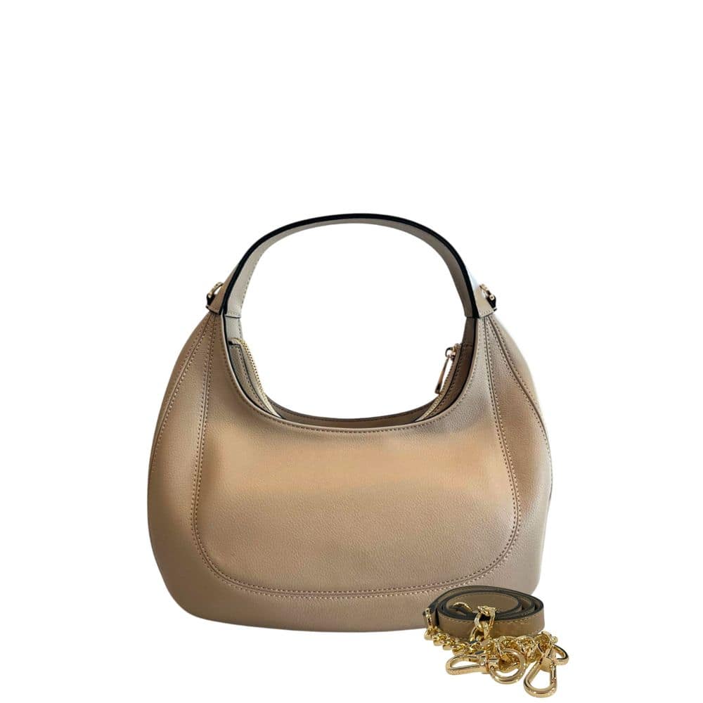 Twinset Beige PU Women Shoulder Bag - Image 3