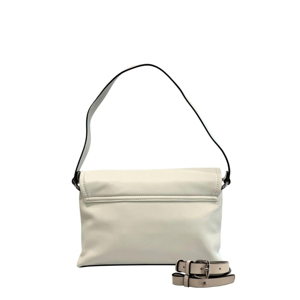 Twinset White PU Women Shoulder Bag - Image 3