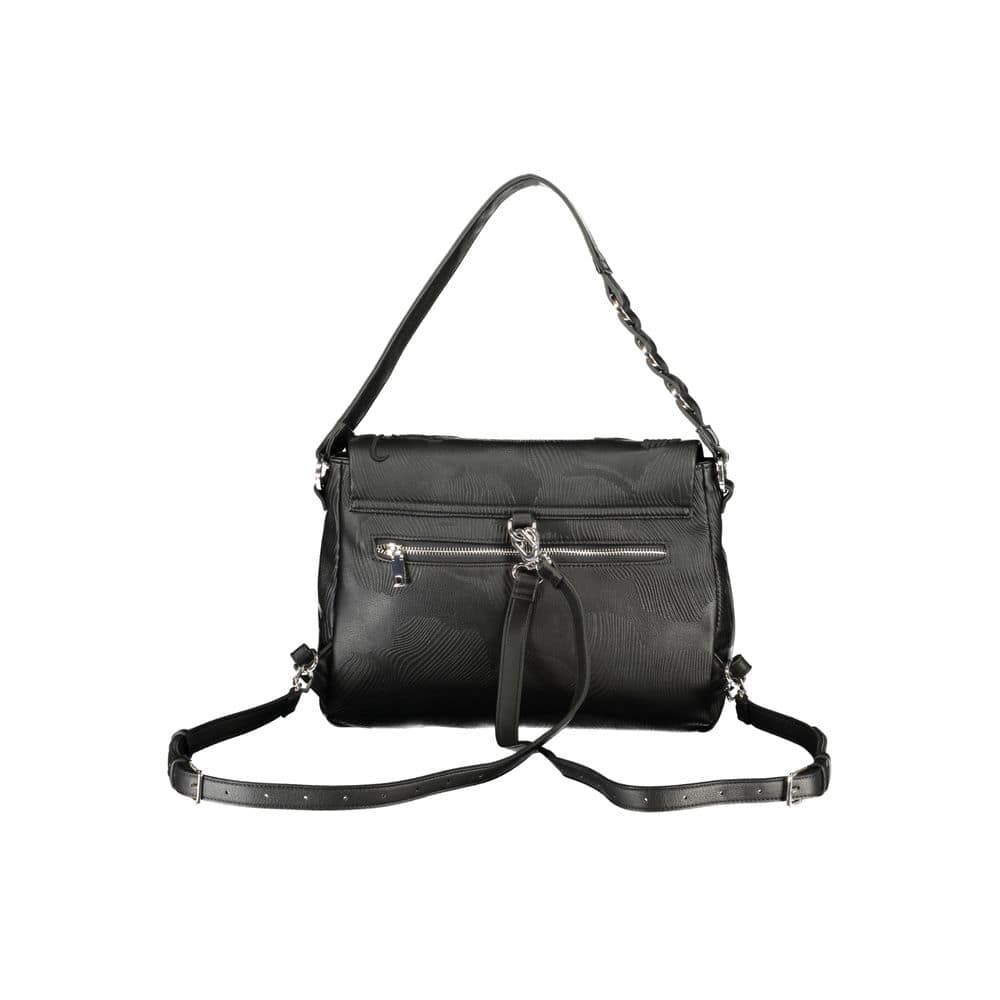 Desigual Black Polyurethane Women Backpack - Image 2
