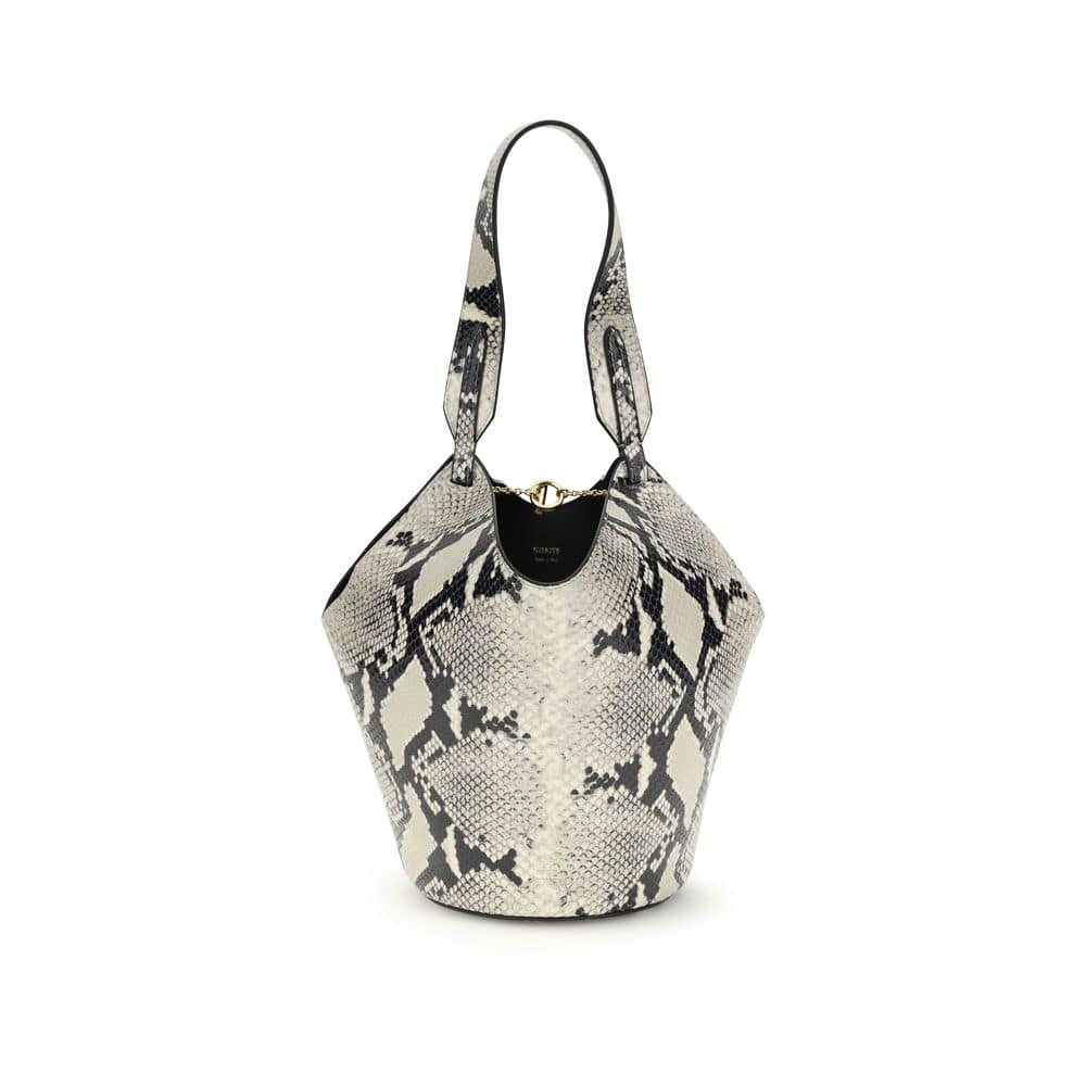 Khaite Multicolor Calf Leather Bos Taurus Shoulder Bag