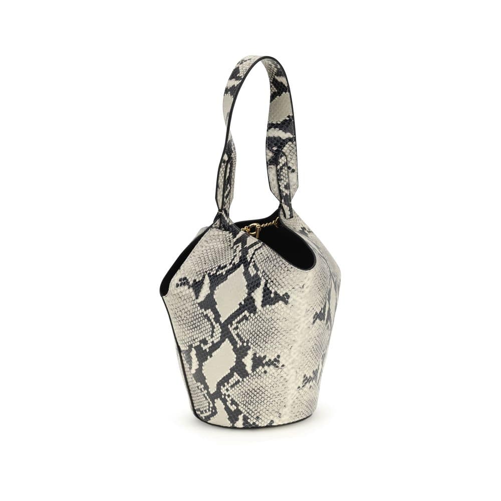 Khaite Multicolor Calf Leather Bos Taurus Shoulder Bag - Image 3