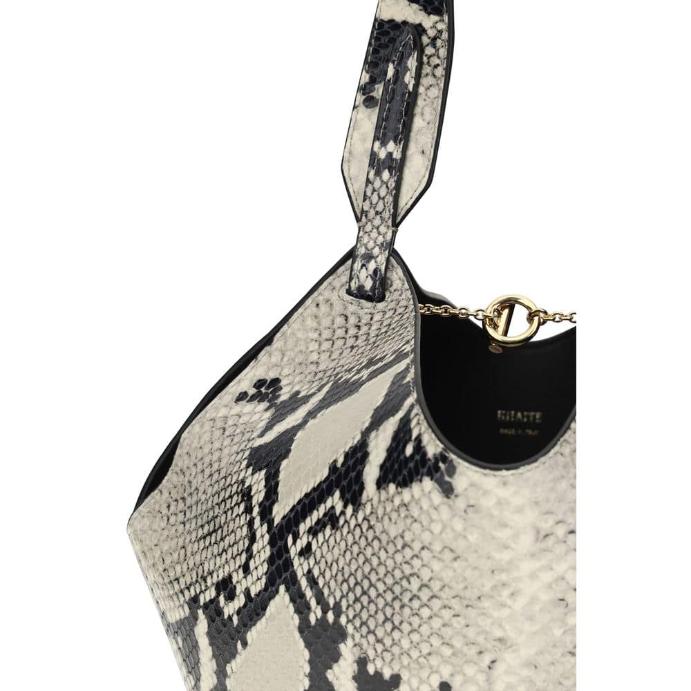 Khaite Multicolor Calf Leather Bos Taurus Shoulder Bag - Image 4