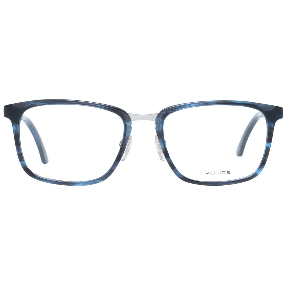Police Blue Plastic Glasses (Frames) - Image 2