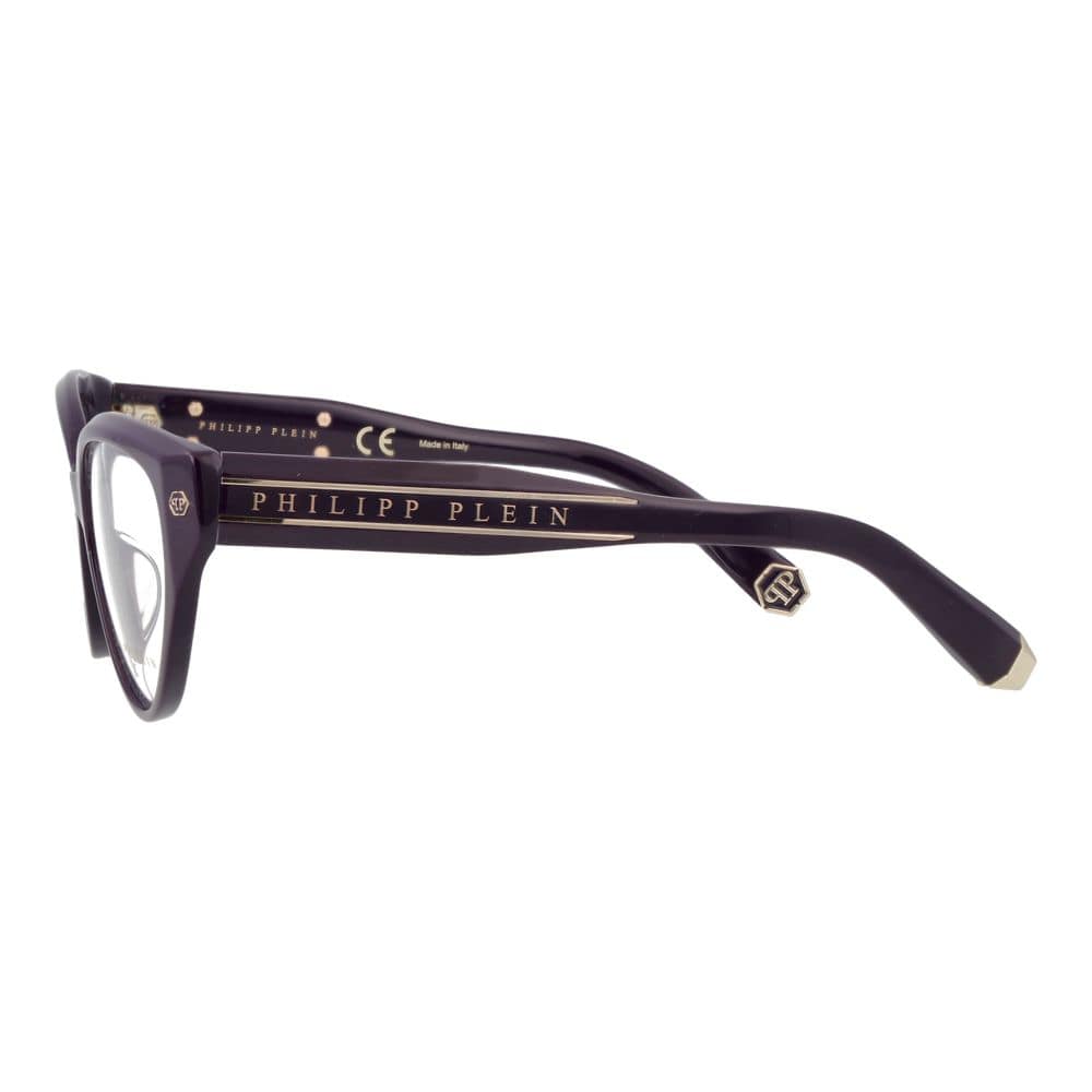 Philipp Plein Purple Cellulose Acetate Glasses (Frames) - Image 4