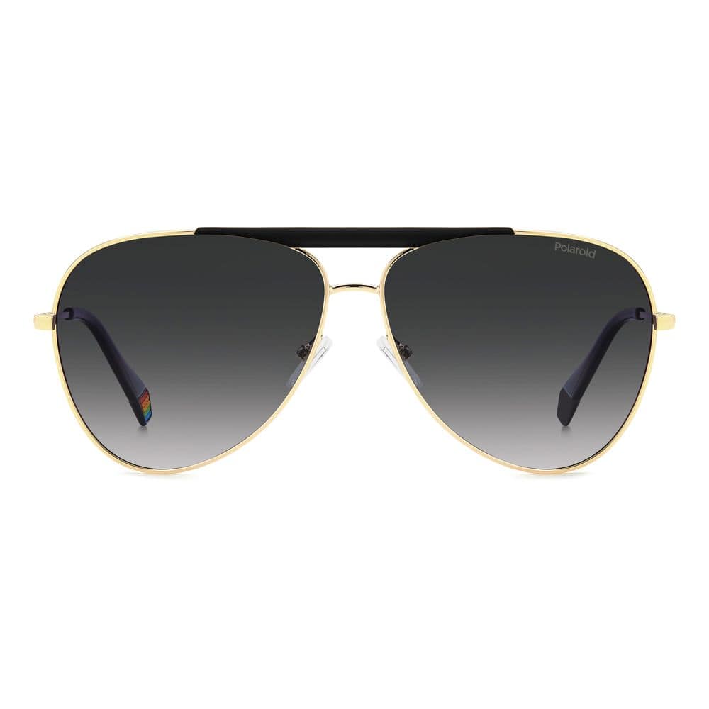 Polaroid Black Metal Sunglasses - Image 2