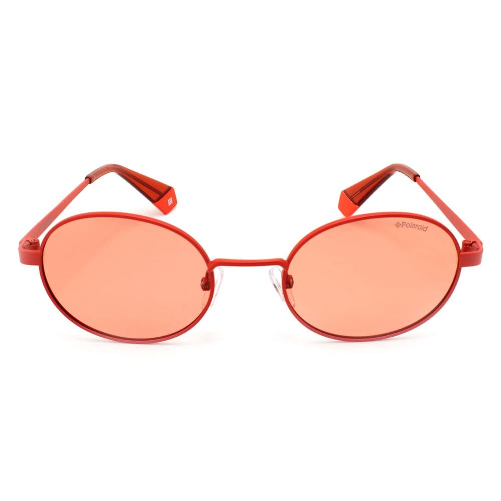 Polaroid Orange Metal Sunglasses - Image 2