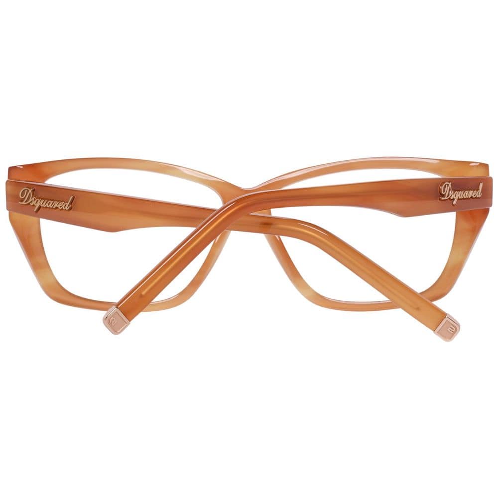 Dsquared² Brown Plastic Glasses (Frames) - Image 3