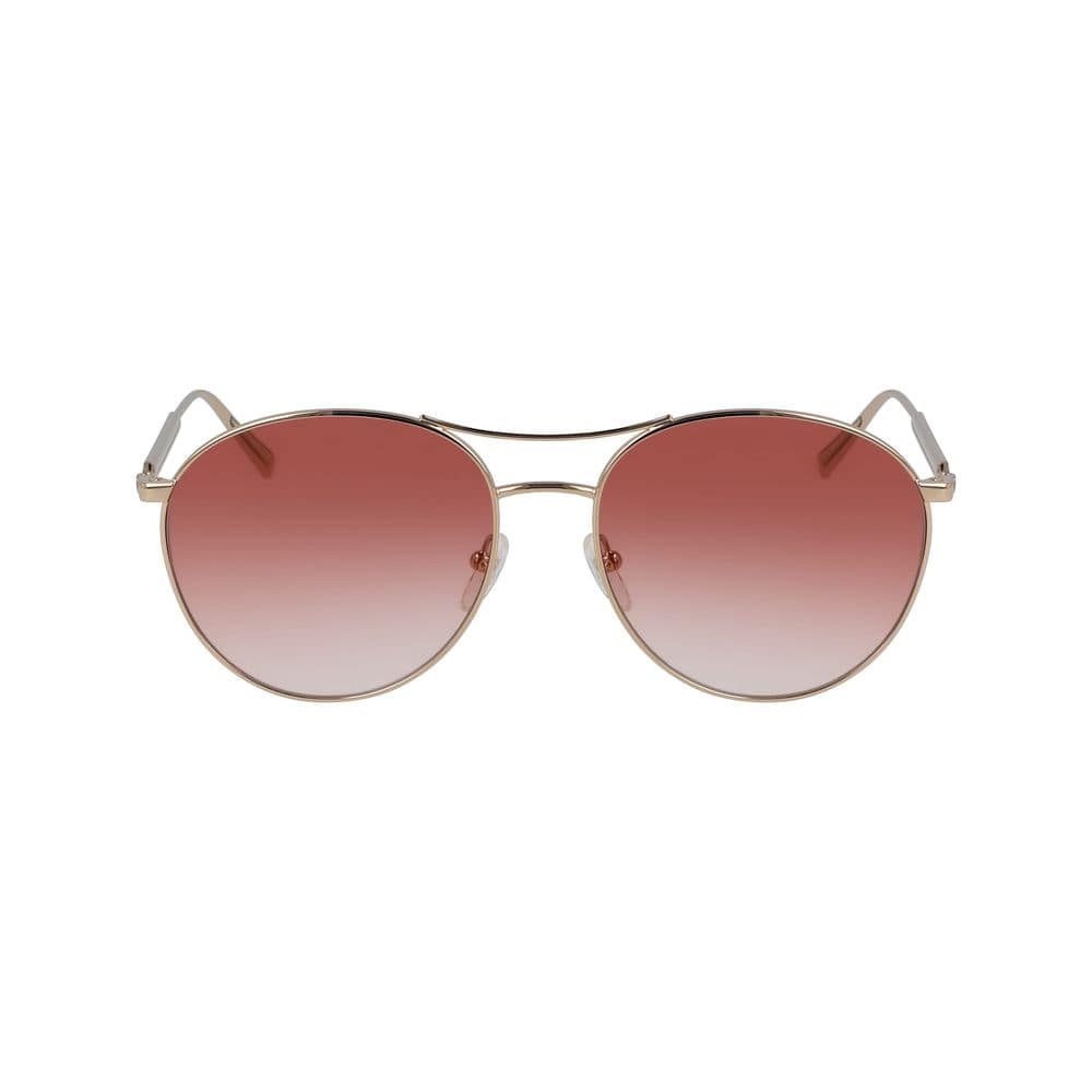 Longchamp Rose Gold Metal Sunglasses