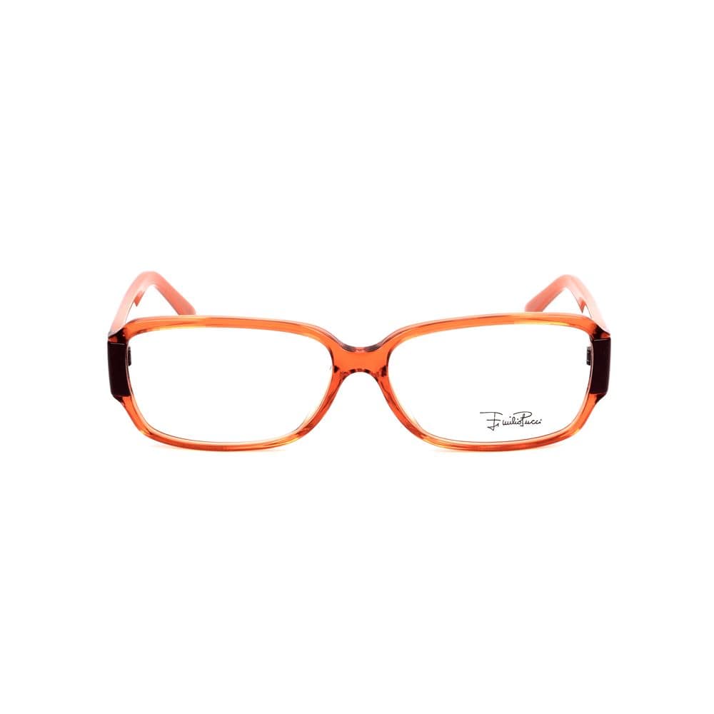 Emilio Pucci Orange Plastic Glasses (Frames) - Image 2