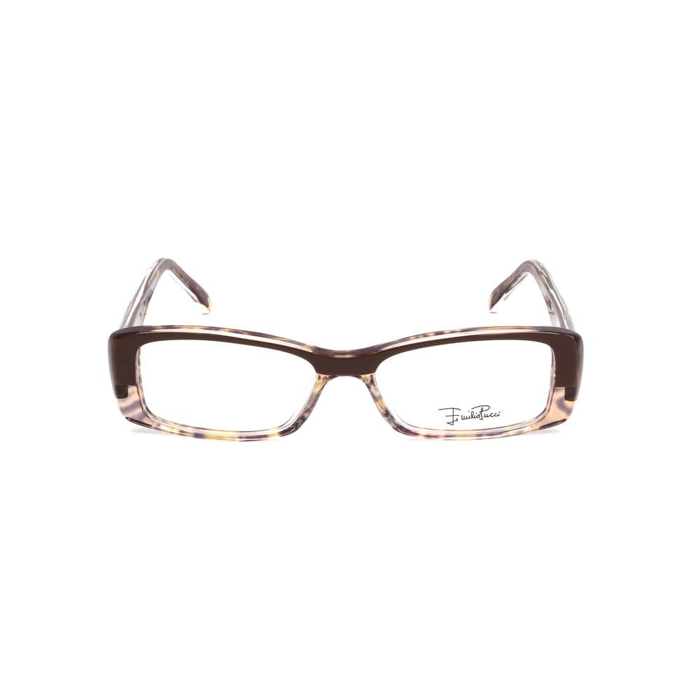 Emilio Pucci Brown Plastic Glasses (Frames) - Image 2