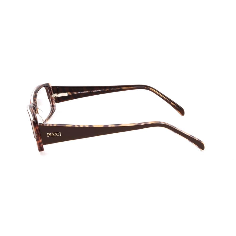 Emilio Pucci Brown Plastic Glasses (Frames) - Image 3