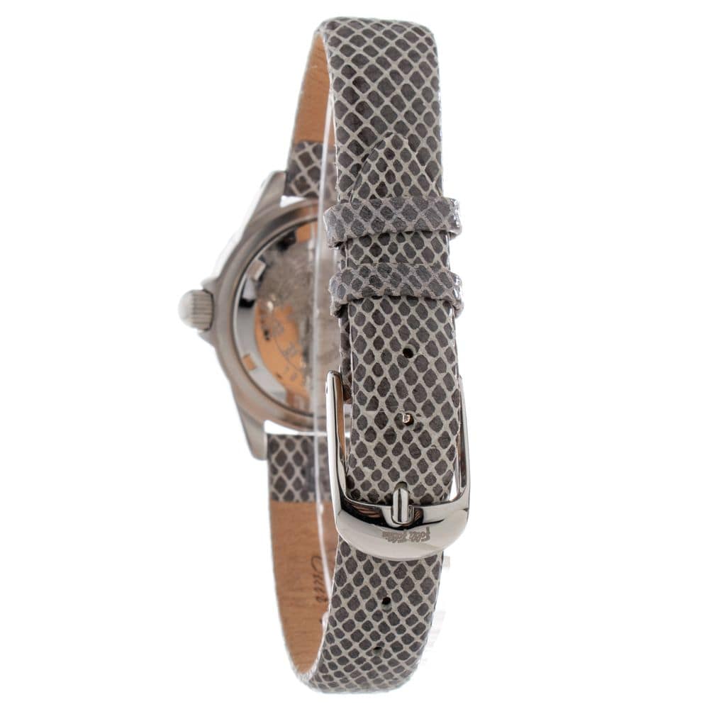 Folli Follie Gray Leather Dress Watch - Image 2