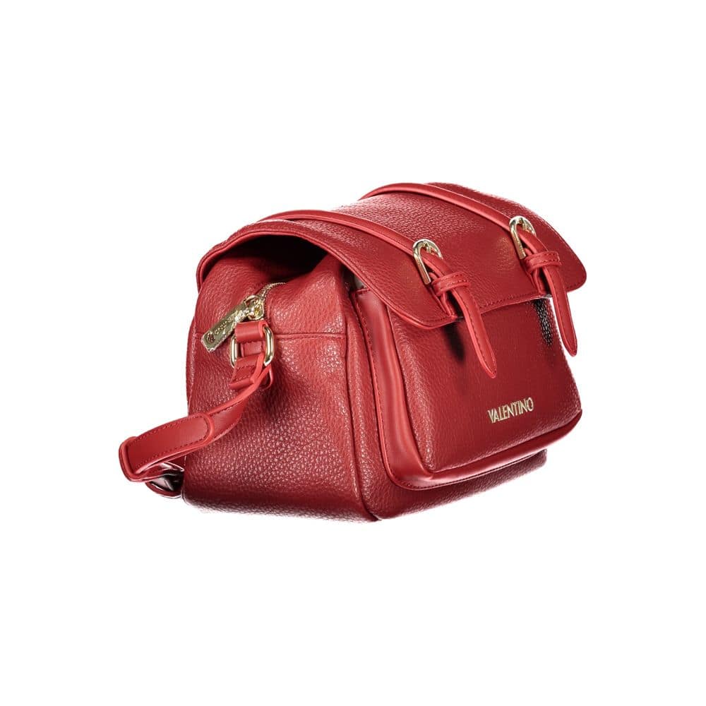 Mario Valentino Rosso Poliuretano Women Shoulder Bag - Image 3