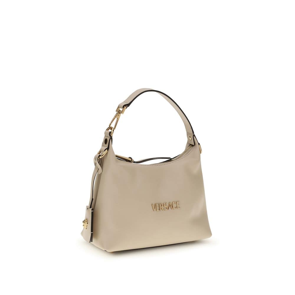 Versace Beige Calf Leather Bos Taurus Handbag - Image 2