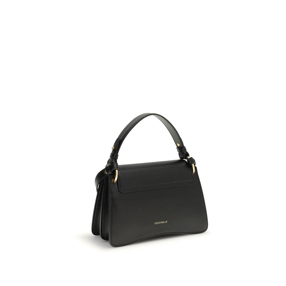 Coccinelle Black Calf Leather Bos Taurus Shoulder Bag - Image 3
