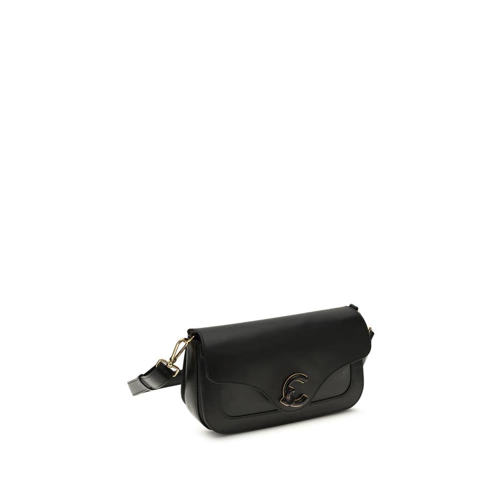 Coccinelle Black Calf Leather Bos Taurus Shoulder Bag - Image 2