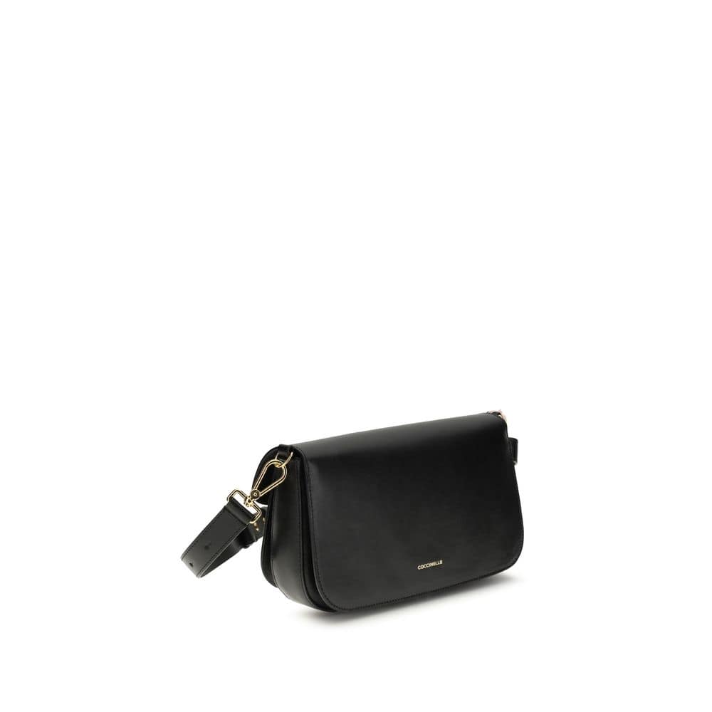 Coccinelle Black Calf Leather Bos Taurus Shoulder Bag - Image 3