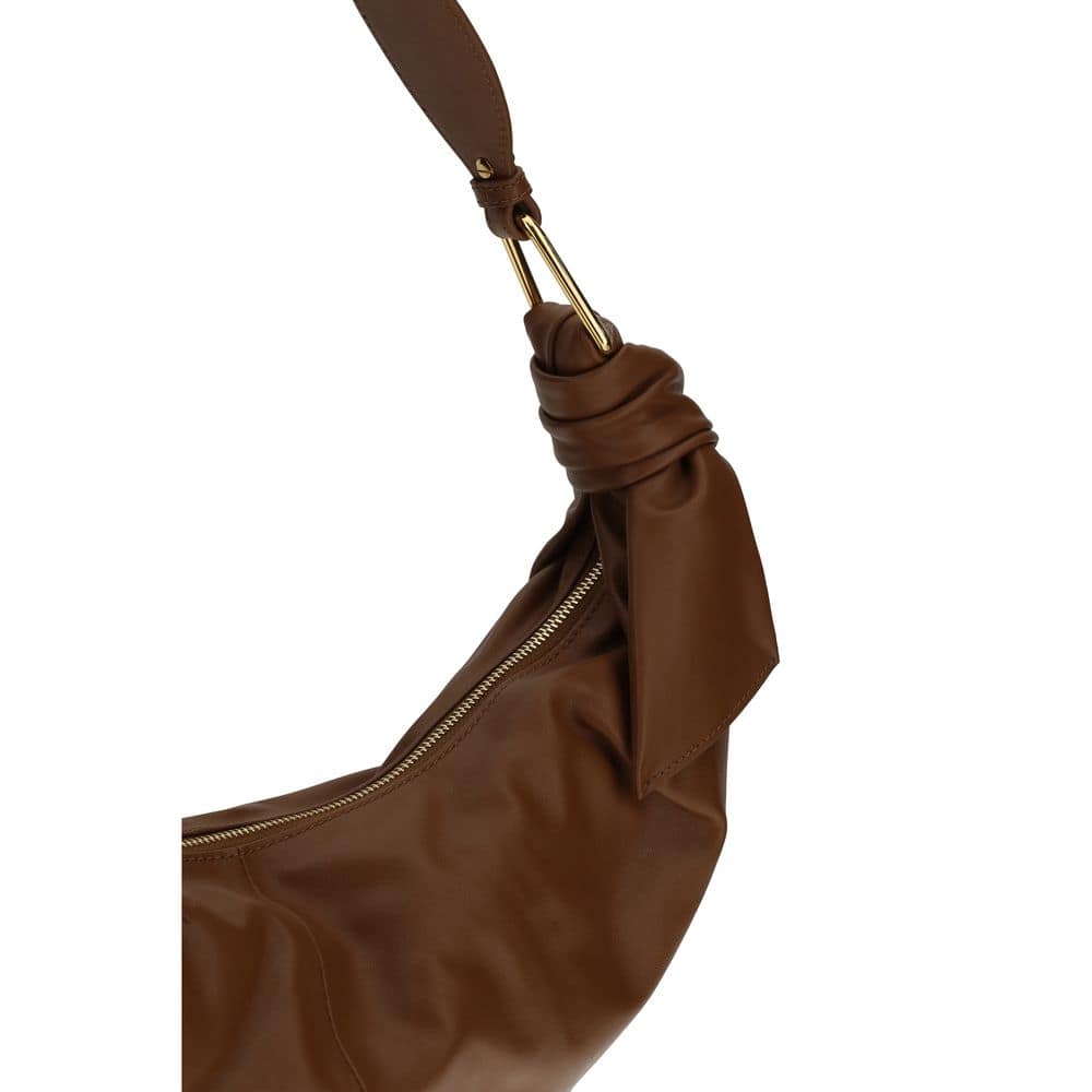 Coccinelle Brown Calf Leather Bos Taurus Shoulder Bag - Image 4